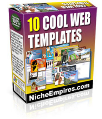 Product picture 10 Cool Web Templates PLR.zip