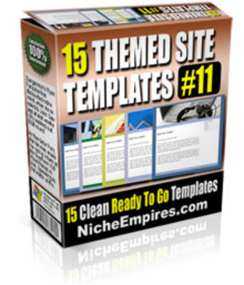 Product picture 15 Themed Site Templates Vol10 MRR.zip